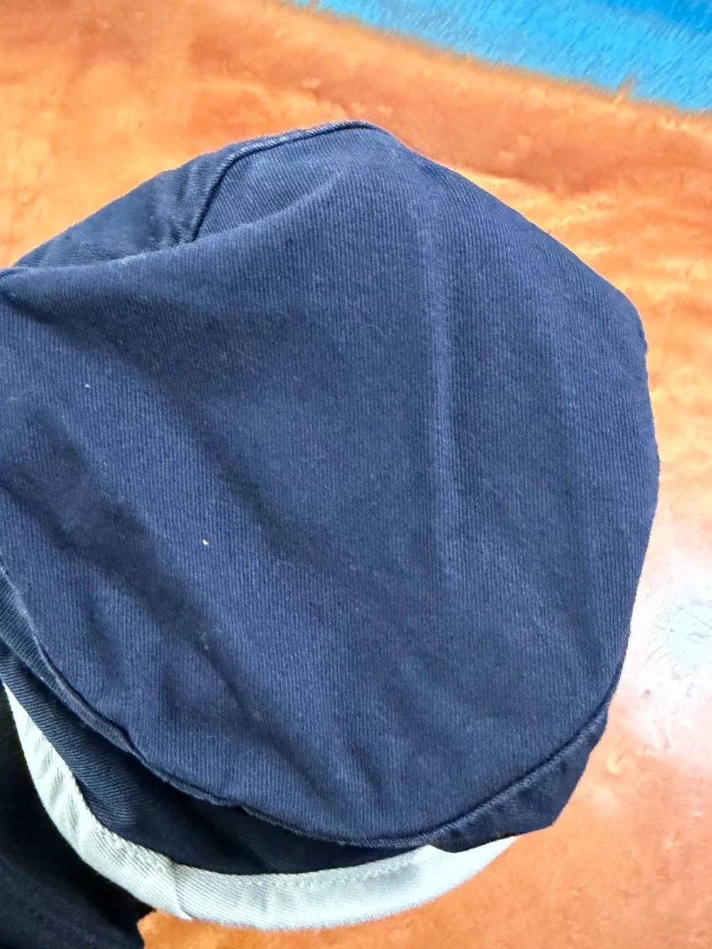 Vintage Disneyland Resorts Mickey Mouse Bucket Hat blue cotton Blue embroidered